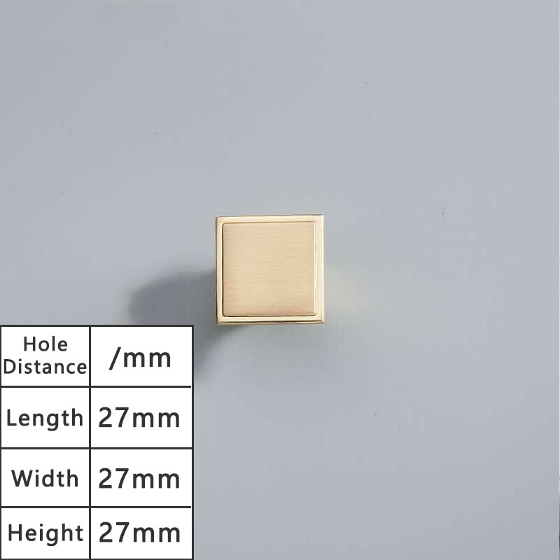 YUTOKO European Style Matte Gold Cabinet Handles Solid Brass Kitchen Cupboard Pulls Drawer Knobs Furniture Handle Hardware: 105 Gold 1