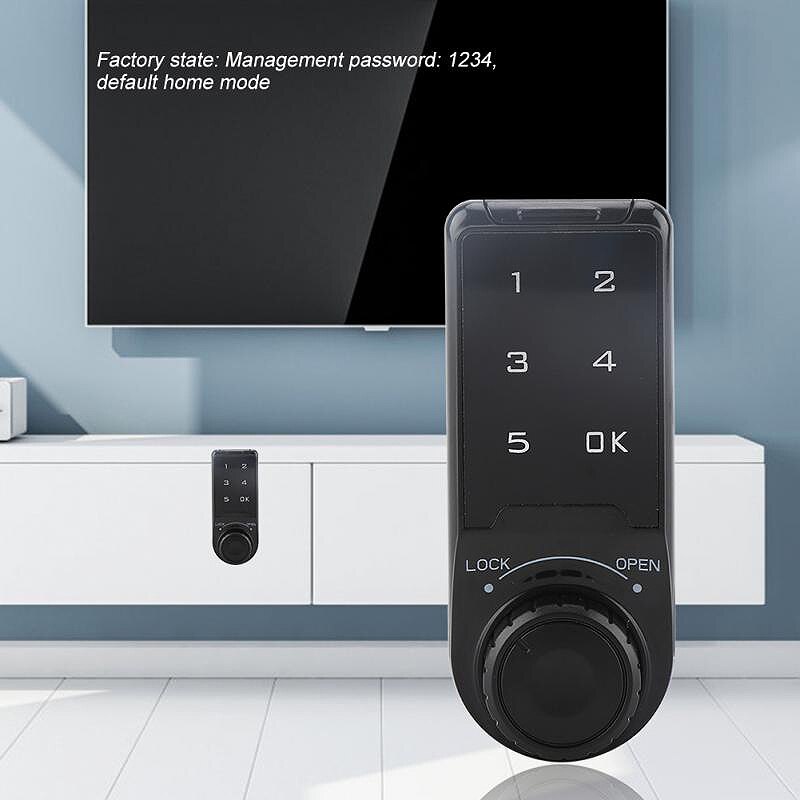 Elektronische Kast Slot Druk Toetsenbord Wachtwoord Toegang Lock Digital Security Kast Gecodeerde Locker Voor Toegangscontrole Systeem