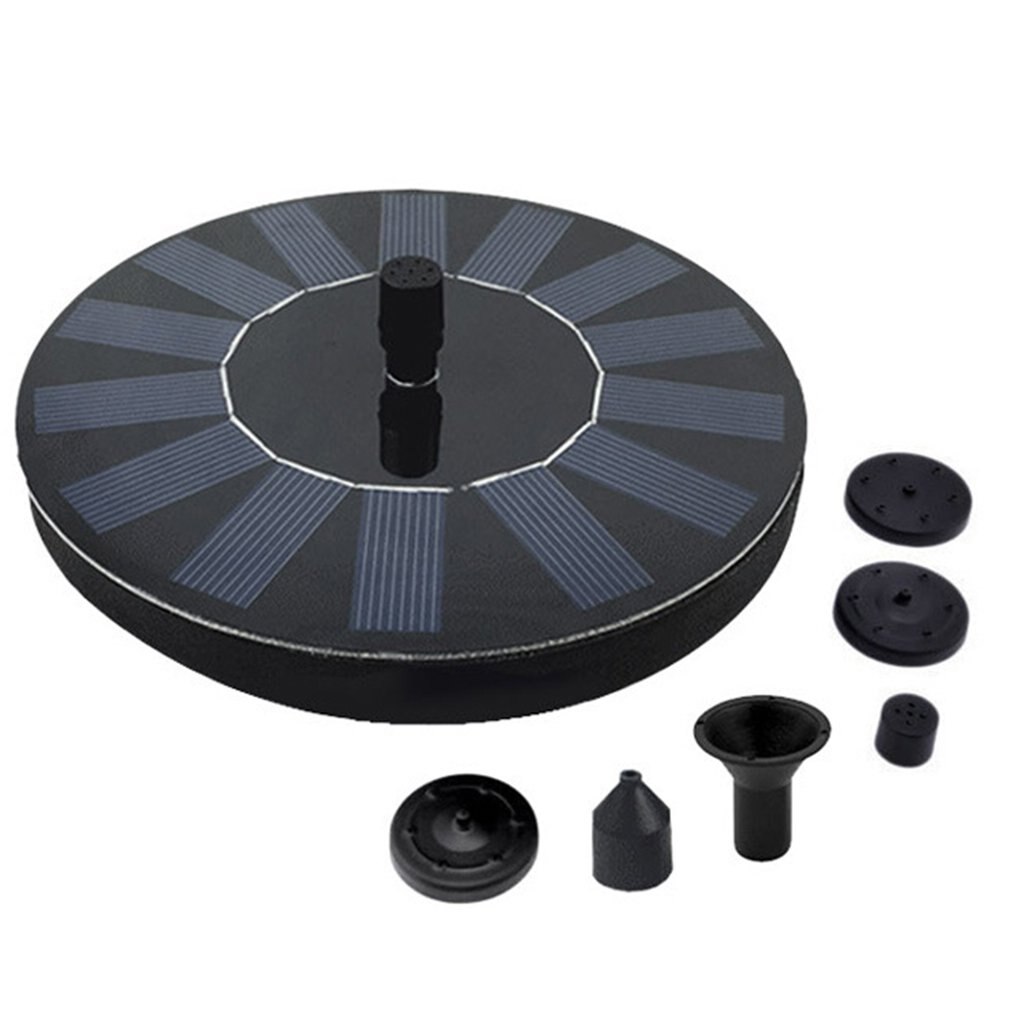 Mini Solar fontein Fountain Garden Pool Pond Solar Panel Floating Fountain Decoration Water Fountain Solar Panel