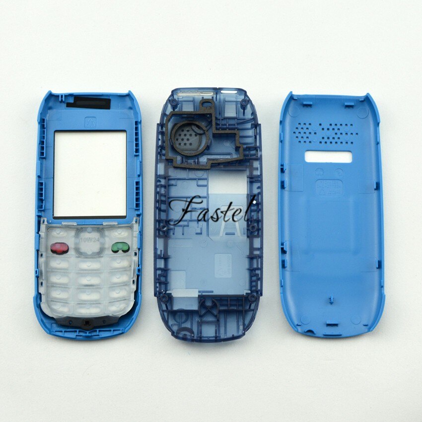 For Nokia 1616 replacement parts Full Complete Mobile Phone housing cover case + Russian/English/Arabic Keypad