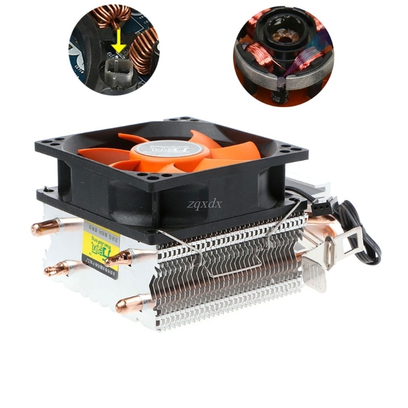 Fan Kühler Dual Heatpipe Aluminium PC CPU Kühler Lüfter Für Intel 775/1155 AMD 754/bin2 Schiff