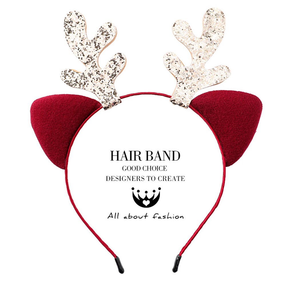 Lovely Cat Ear HairwearAntler headband cute cat ears hairpin headband headband decorative party headband