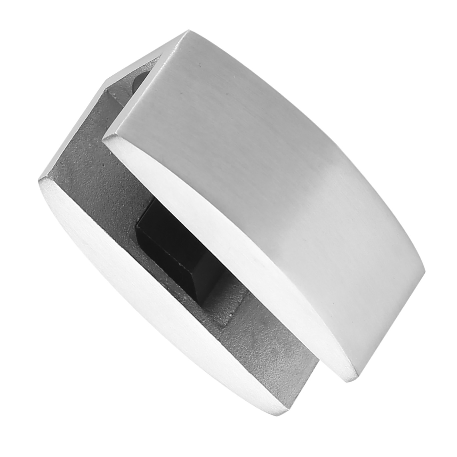 ZK20 Vervanging van roestvrijstalen vloerbodemgeleider voor frameloze glazen schuifdeuren