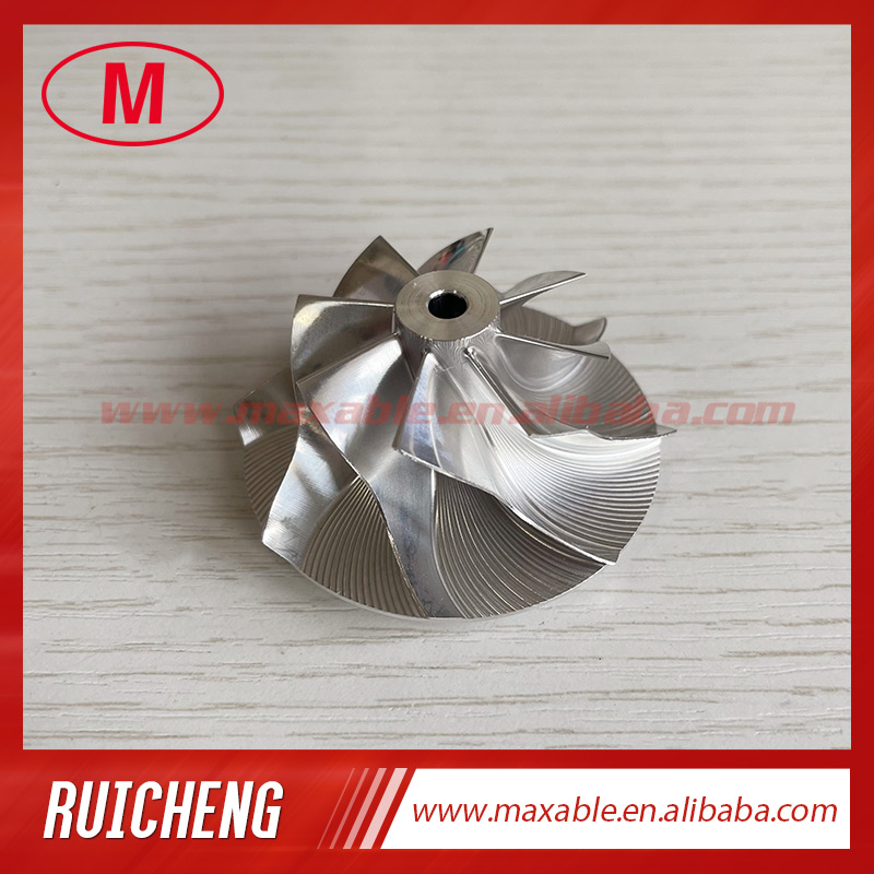 36.03/52.02mm 8+0 blades Turbocharger Milling/aluminum 2618/billet compressor wheel