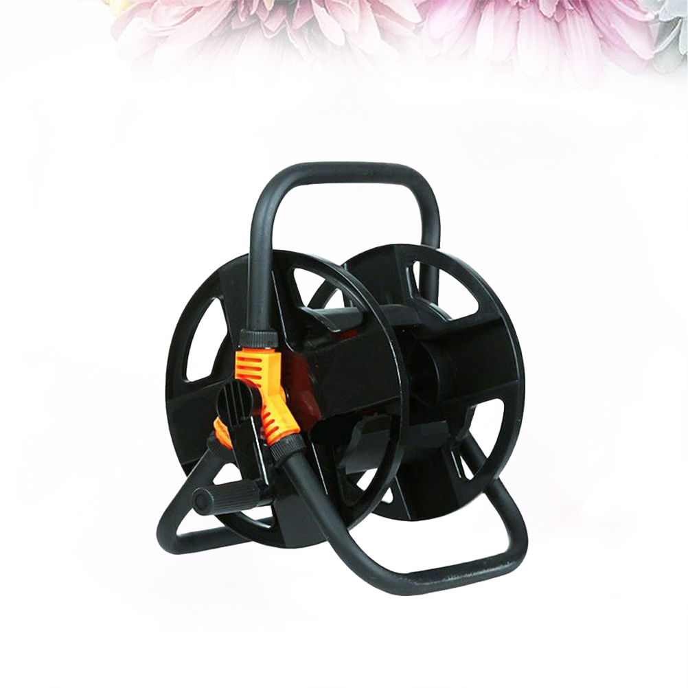 Multifunctional Garden Hose Reel For Car Wash Garden Watering Hose With Stainless Steel Handle Need To Assemble (accessories Ran