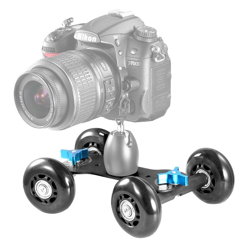 Kamera dolly kit mobiili liikkuvan liukuva dolly vakaaja luistelija liukusäädin kädessä pidettävä monopod 7 tuumaa säädettävä kitka maaginen käsivarsi