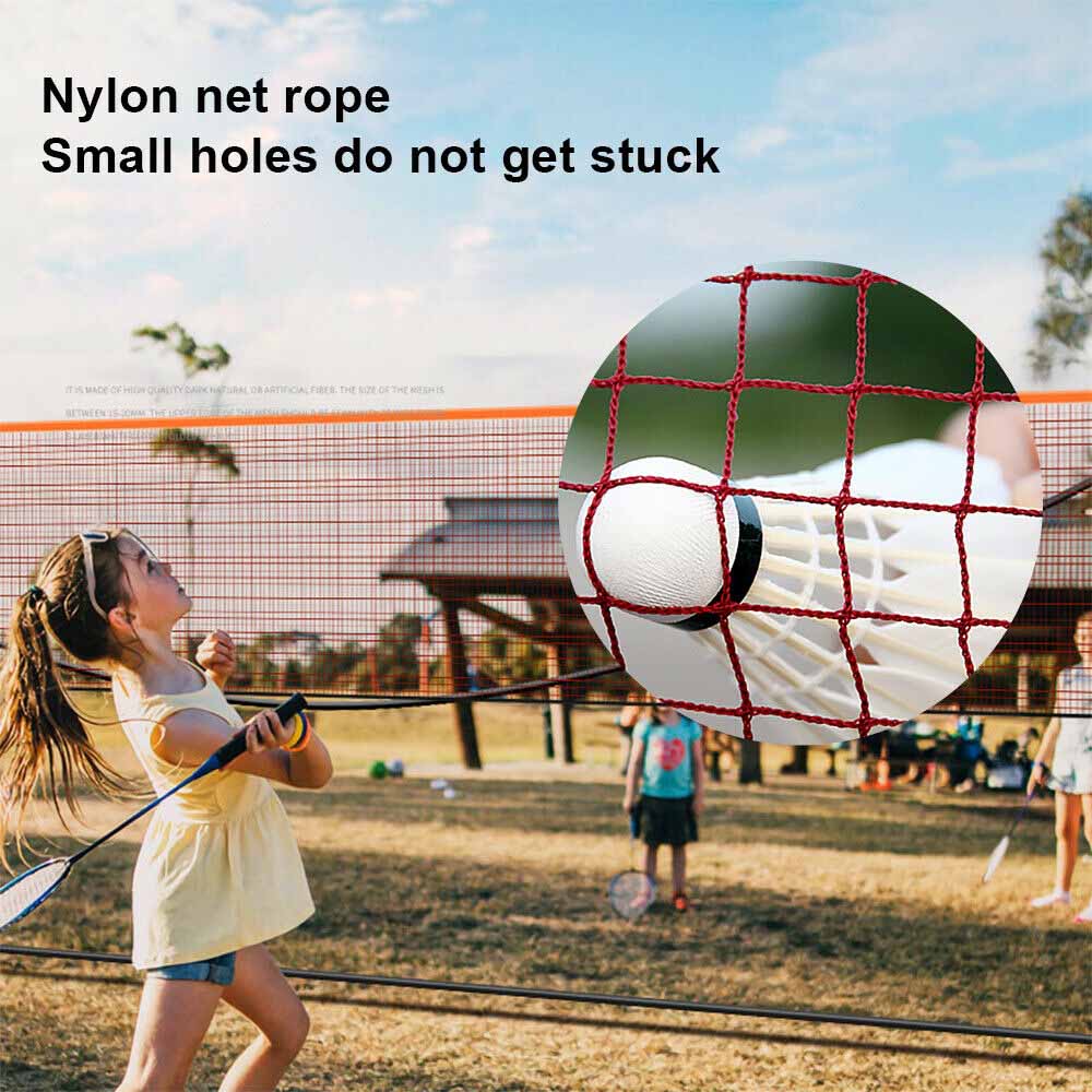 Standard Badminton Net Portable Woven Net Outdoor Sports Volleyball Training Tool