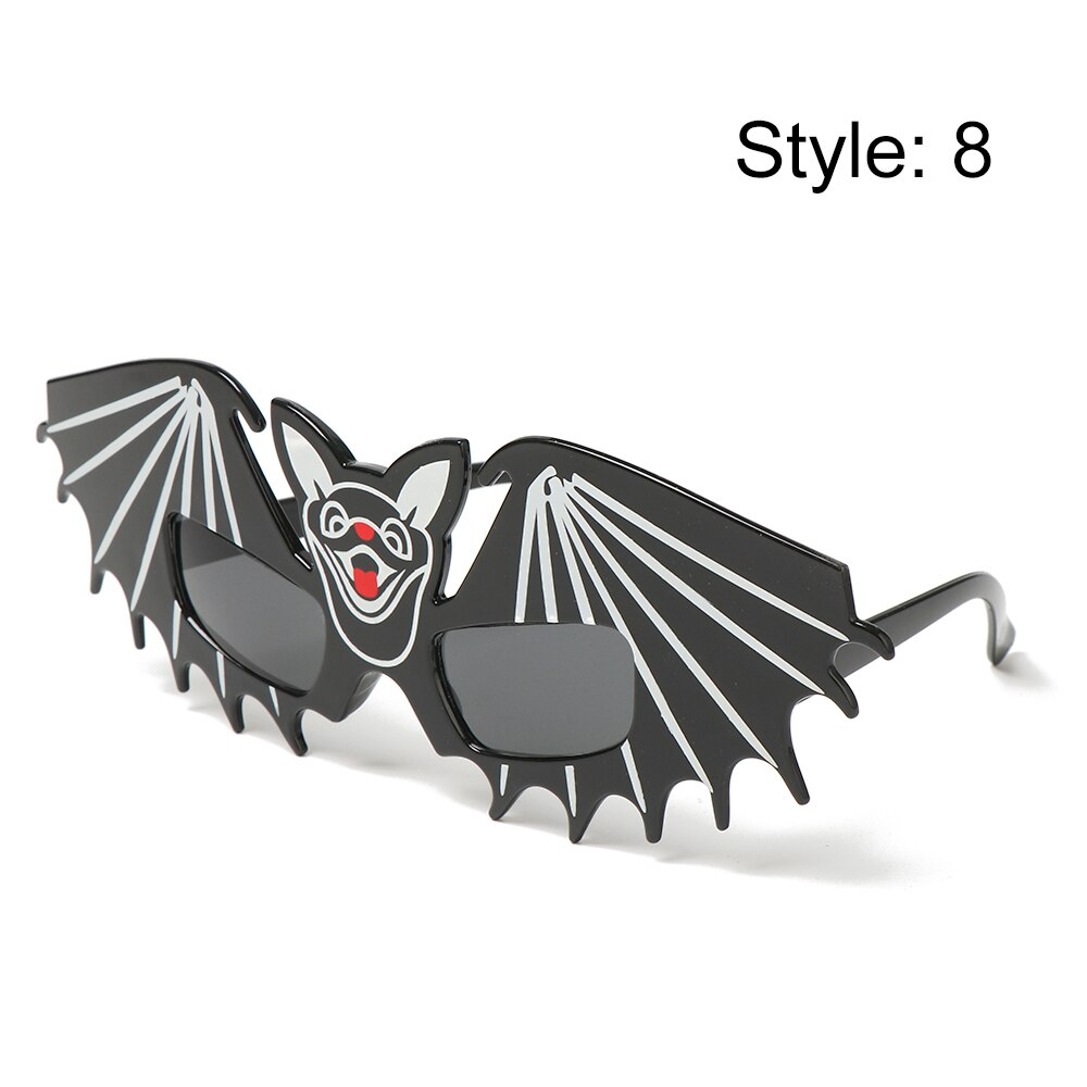 Masquerade Party Halloween Glasses Funny Pumpkin Skull Spider Web Glasses Scary Eyeball Halloween Decorations Glasses