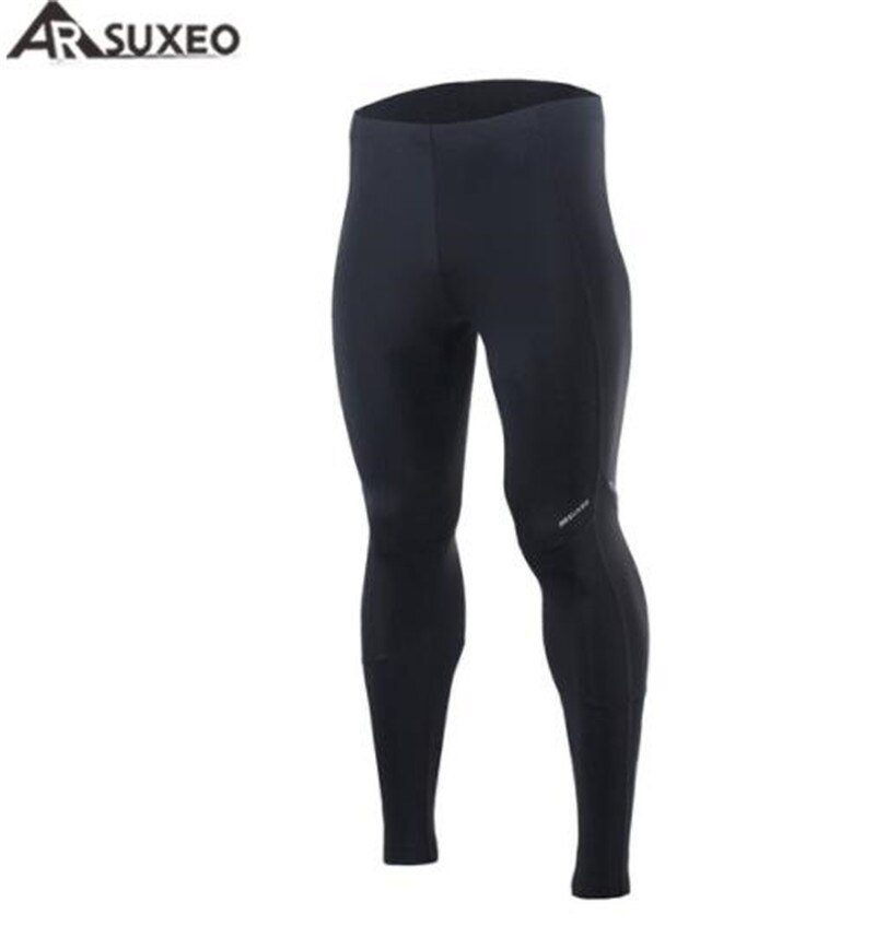 Arsuxeo heren s 3d gevoerde fietscompressietights fiets mtb fietsbroek ademend snel drogend