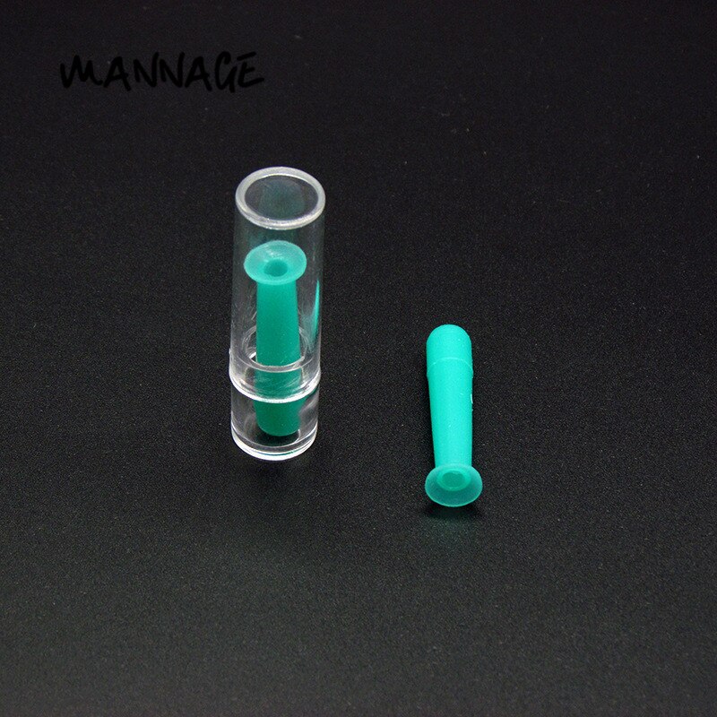 3pcs Practical Soft Hollow Silica Gel Stick Small Suction Cups Stick for Contact Lenses Useful Travel Mini Lens Remove Clamps