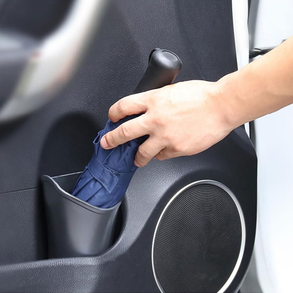 2Pcs Lightweight Sturdy Plastic Storage Barrel Rubbish Can for Trash