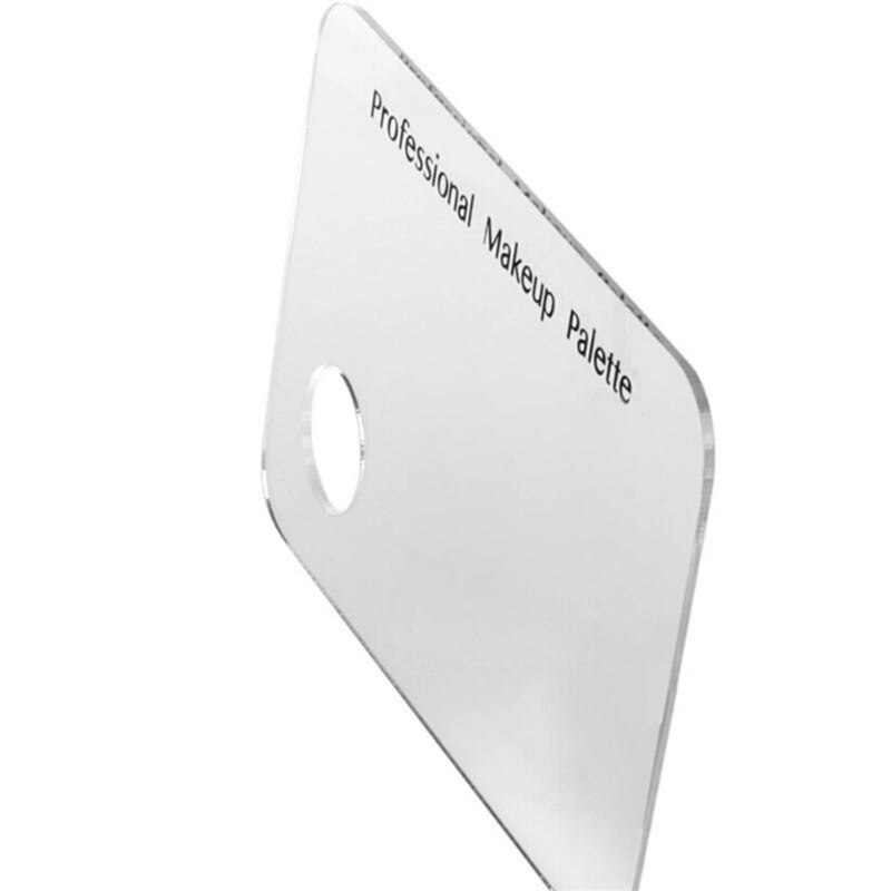 10 Pcs Pink Buffer Buffing Sanding Block File &amp; 1X Women Acrylic Transparent Nail Art Palette Pallet Tool