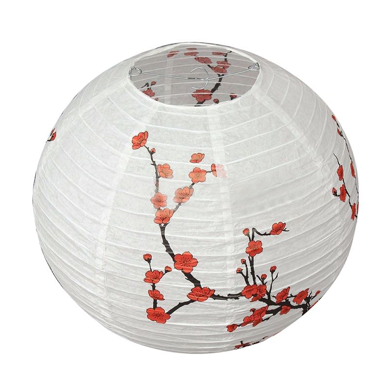 14'' Lamp Shade Paper Lantern Oriental Style Light Decoration