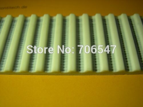 10Meters AT5 open timing belt AT5-10 width 10mm polyurethane with steel core Metric trapezoidal belt belt pulley