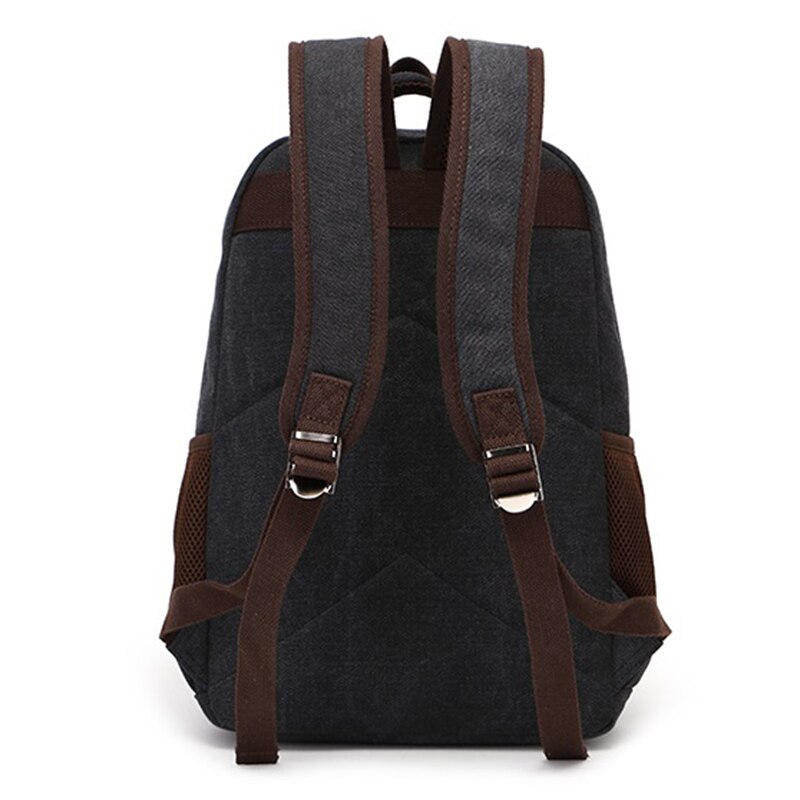 Canvas Rucksack Bag Women Vintage Men Backpack Shoulder Bags Female Plecak Male Travel Backpacks Multifunction Mens Back Pack