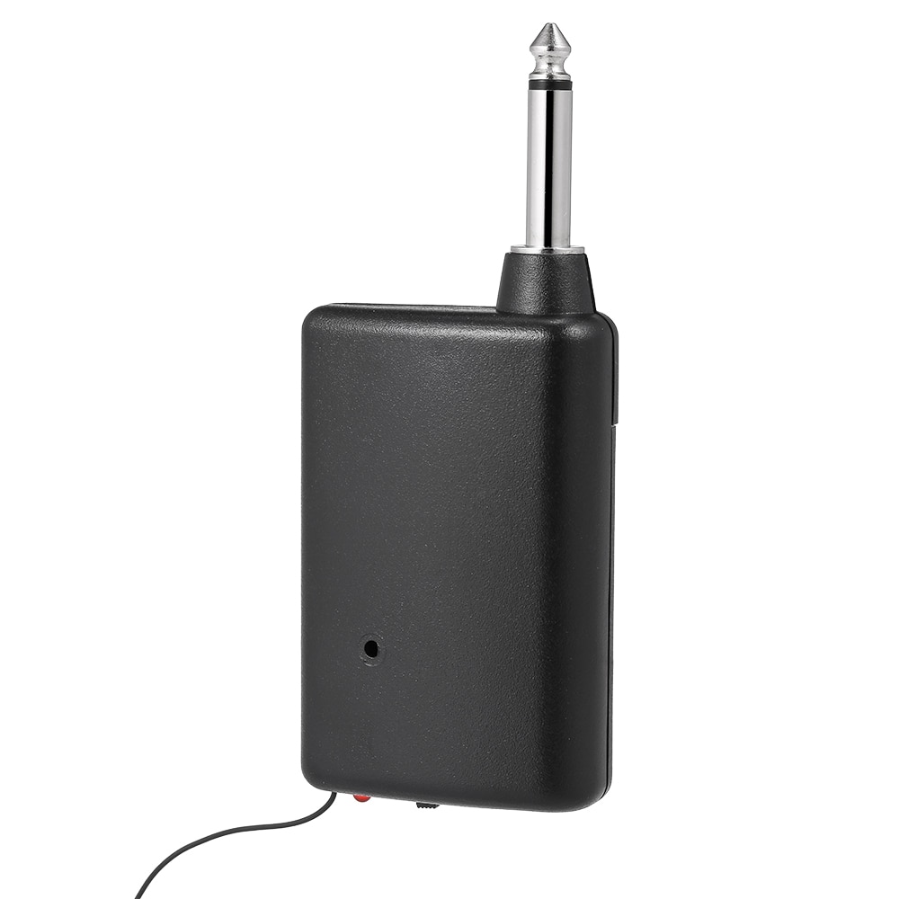 Mini Draadloze Clip-on FM Microfoon Lavalier Mic System Voice Versterker Zender Ontvanger 6.5mm Out voor Conference Speech