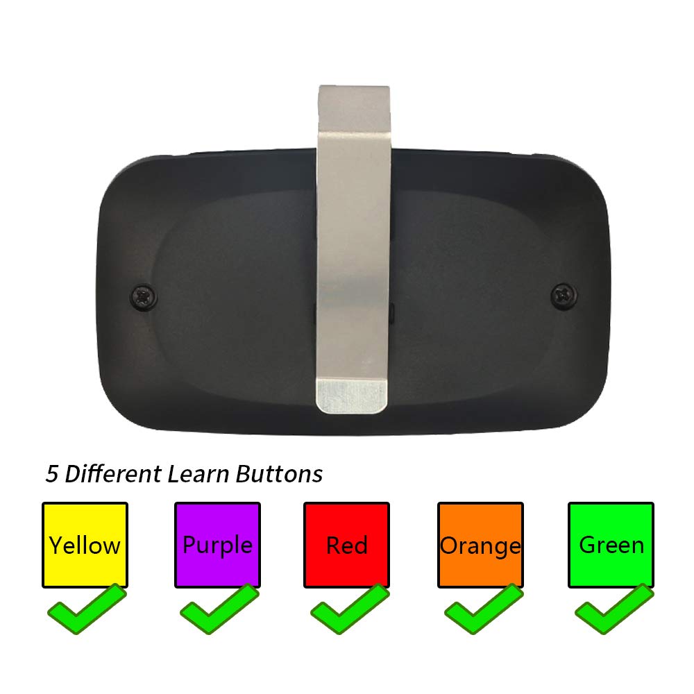 300-390mhz Garage Door Remote Control for Liftmaster Chamberlain 371LM, 373LM, 375LM, 375UT, 971LM, 973LM, 893MAX