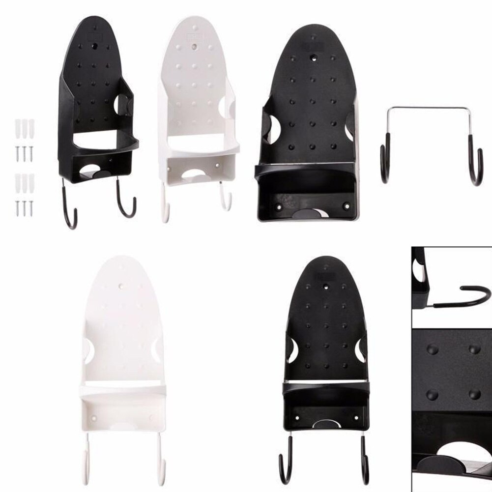 Wall Mounted Anti-scalding Storage With Screw Ironing Board Holder Hanging Rack Office Stand Sturdy Dryer Accessories Home Hotel