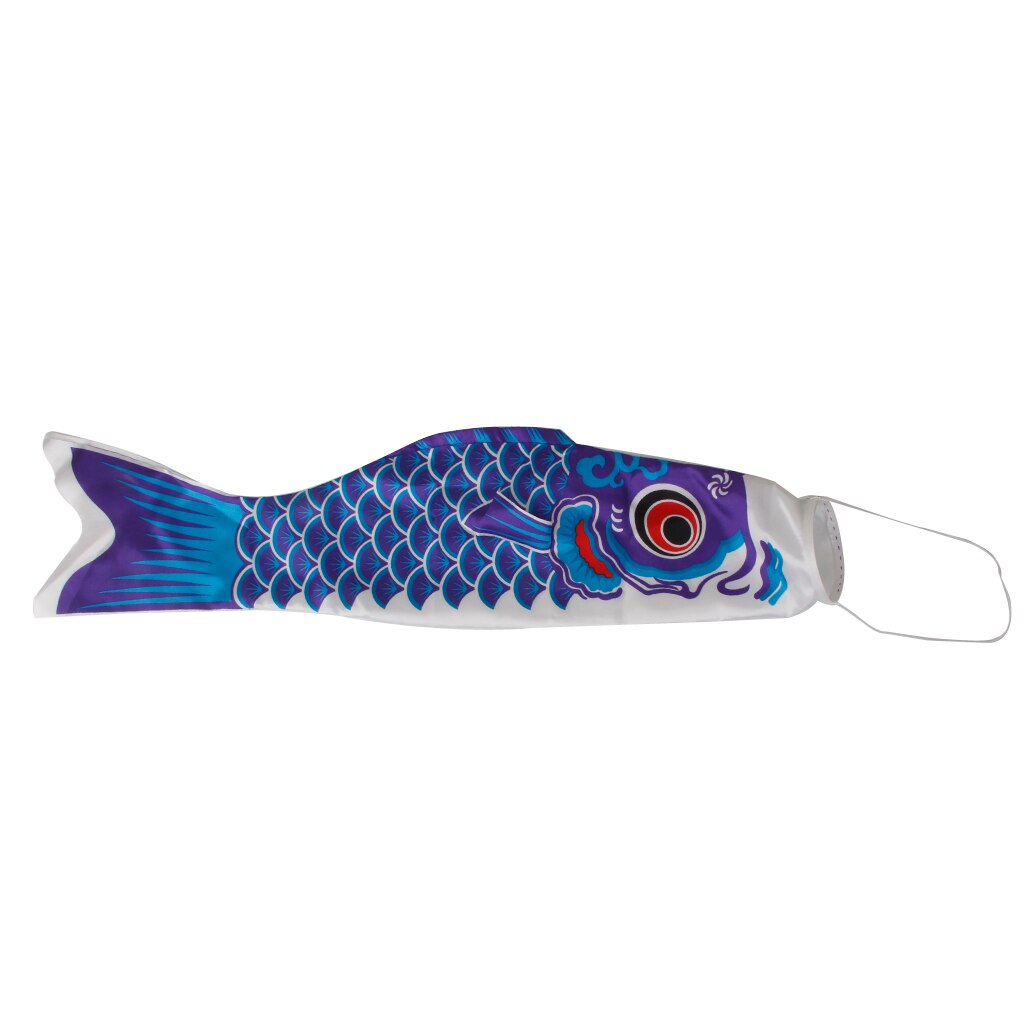 40 Cm Japanse Karper Windzak Streamer Vis Vlag Kite Nobori Koinobori: Blue