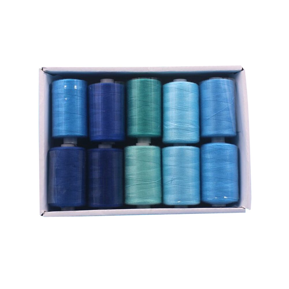 Sewing Thread 10 Colors Set 40S/2 For Sewing Machine Quilting Hand Sewing: set 2