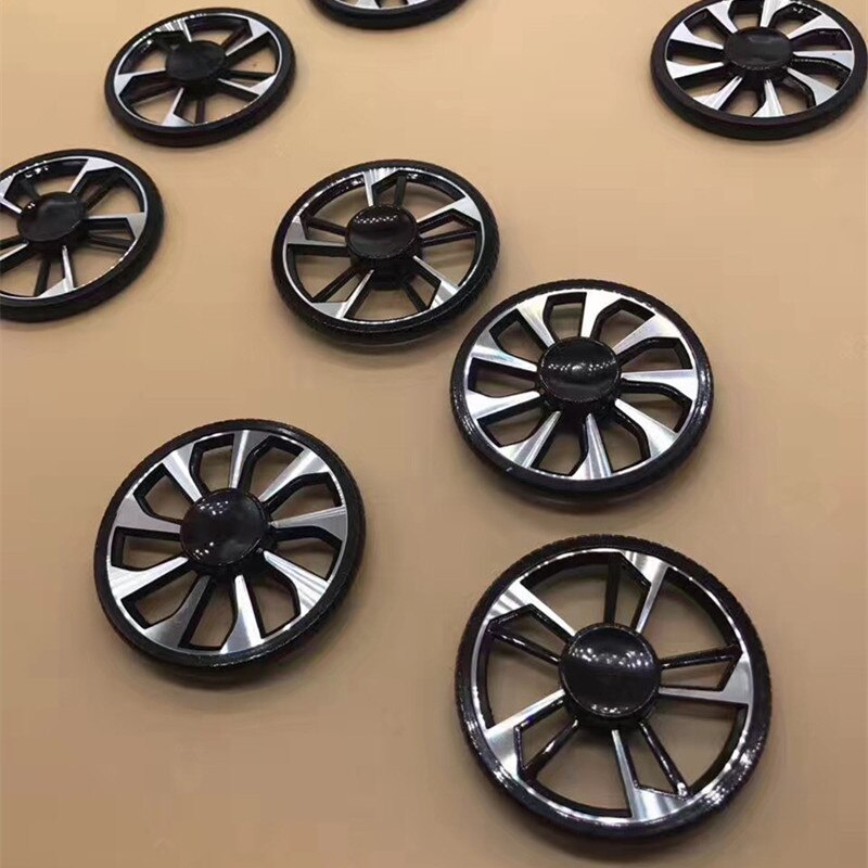 Spinner metall rund spinner 5 min fidget spinners hjul