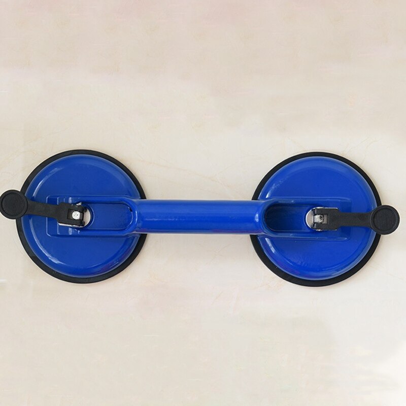 HTHL-Double Claw Aluminum Alloy Suction Cup Glass Suction Cup Two Claw Vacuum Glass Suction Cup Powerful Ceramic Tile Lifter