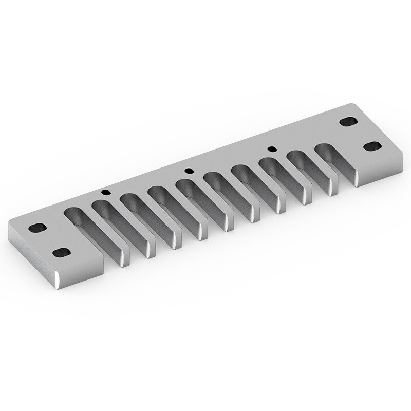 Allemagne HOHNER – peigne Harmonica à 10 trous, en aluminium, universel, pour la série MBC MBD MB1896, bricolage: sliver comb