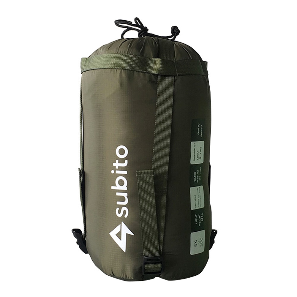 Hamaca portátil con cubierta térmica, accesorio de aislamiento, saco de dormir para acampar