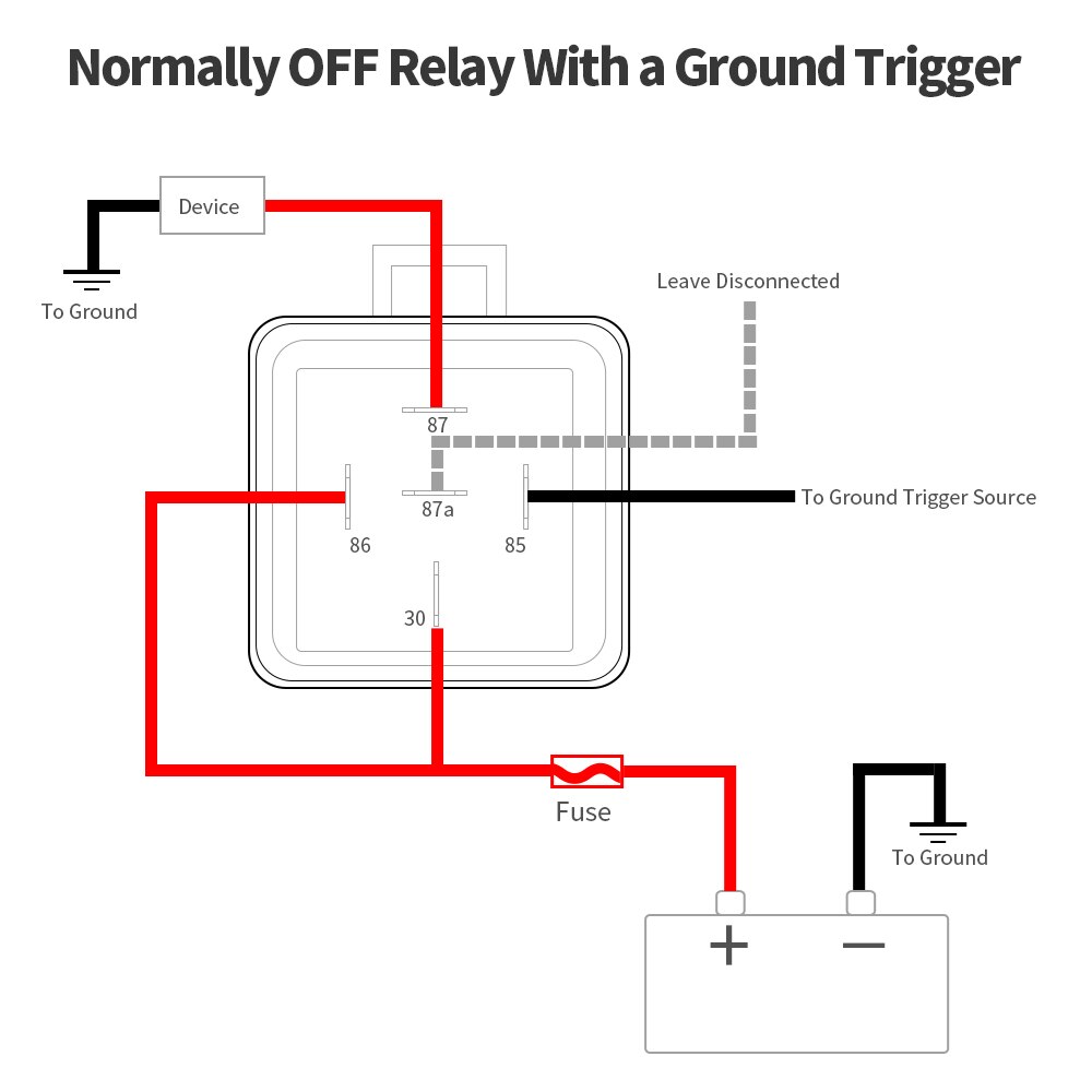 MICTUNING 5pcs 40/30A Waterproof Relay Harness Set 12V 5-PIN SPDT Automotive Relay with Heavy Duty 16AWG 14AWG Pre-wired Harness
