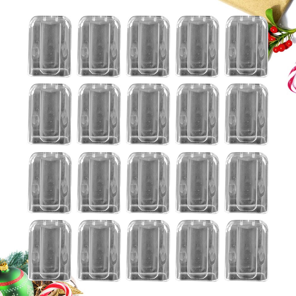 20PCS Electric Toothbrush Head Cover Travel Brush Cover Toothbrush Protective Cover: Default Title