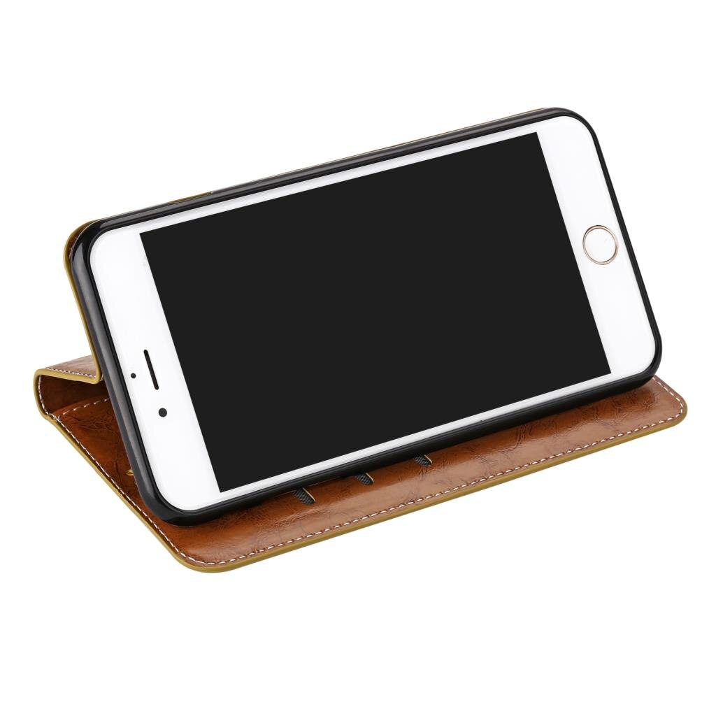 Portfel Coque do Wileyfox Spark / Spark Plus etui luksusowe skórzane etui z klapką do futerału Wileyfox Swift 2 X / Swift 2 Plus