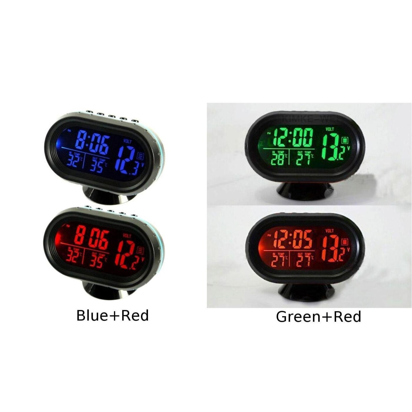 93 x 68 x 25mm lämpömittarikellon vaihtojännite lcd muovi+lasi anturiauto