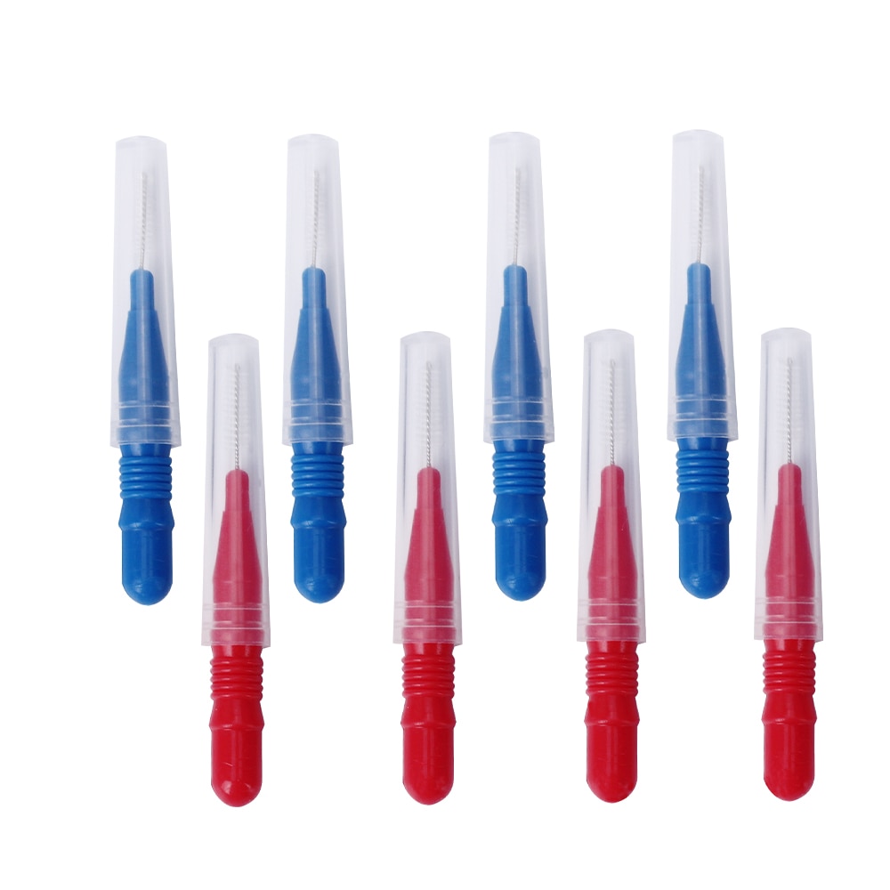 20 Teile/los Zahnseide Gummi Massagegerät Mundpflege Interdentalbürste Zähne Interdentalbürsten Weiche wählt Zahnstocher Zahnbürste