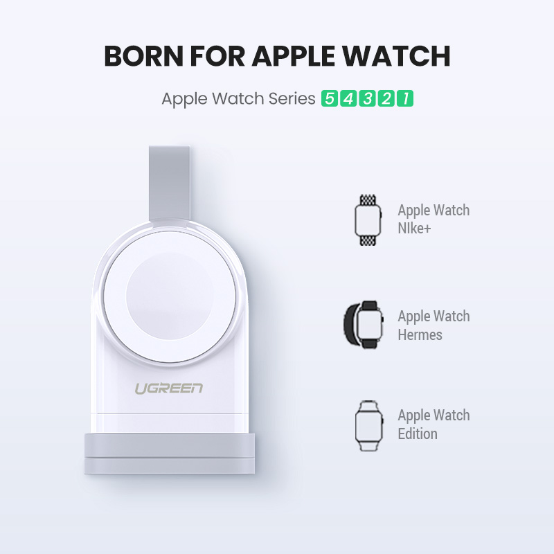 Ugreen Smart Watch Charger for Apple Watch Charger Series 5 4 3 Portable MFi USB Charger For Apple 3 Magnetic Wireless Charging