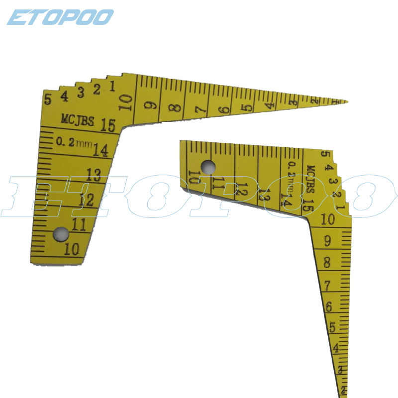 1-15MM Japanese MCJBS plastic Feeler Gauge Kegelme... – Grandado