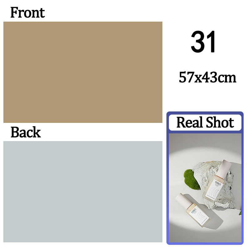 Cenários fotográficos papel de parede 57*43cm 2 lados cor sólida fundo adereços de papel para estúdio fotográfico produto de sessão cosméticos: CINZA ESCURO