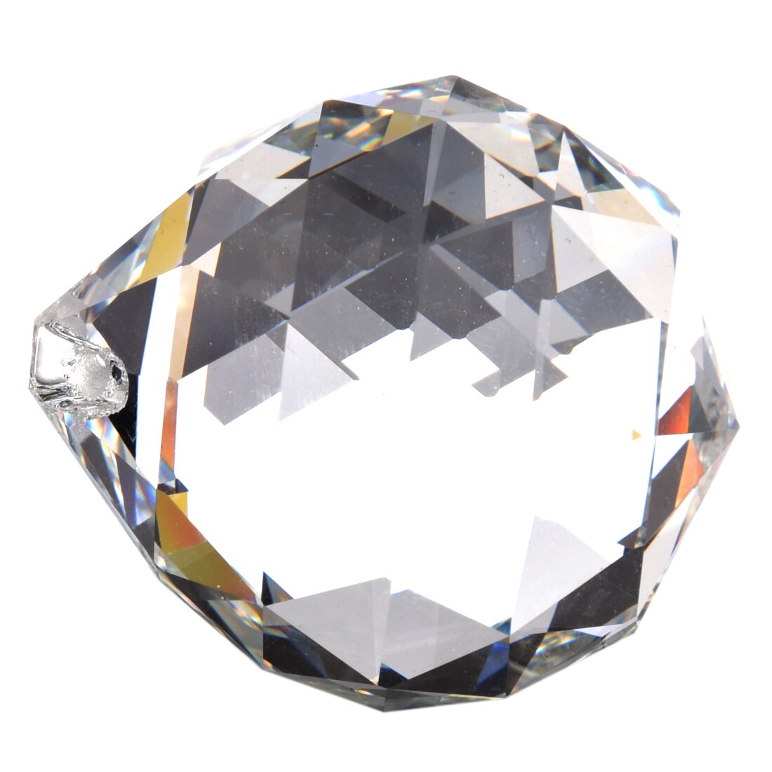 40 mm Feng Shui Faceted Decorating Crystal Ball (Clear)