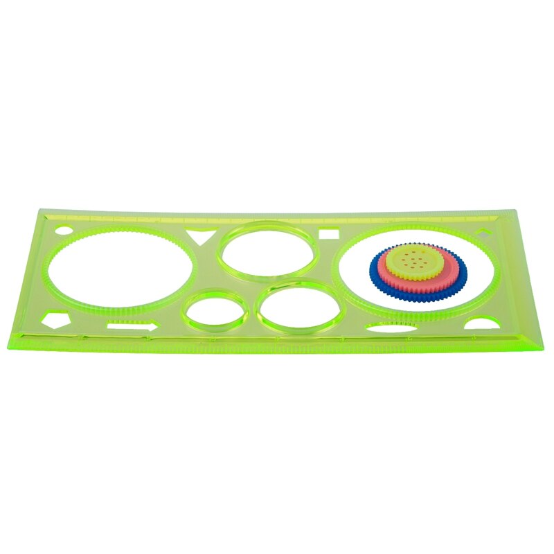 Drawing Ruler Stencil Ruler Rigid Plastic Paint School Children