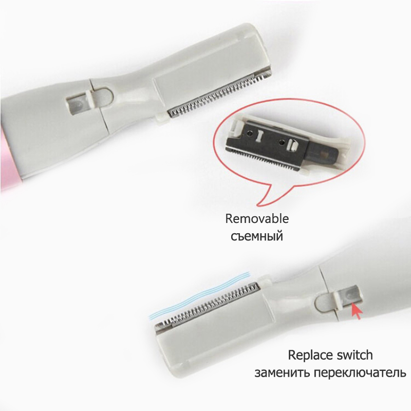 Mini Elektrische Wenkbrauw Trimmer Dames Body Scheerapparaat Draagbare Wenkbrauw Shaper Depilador Haar Remover Voor Vrouwen Epilator