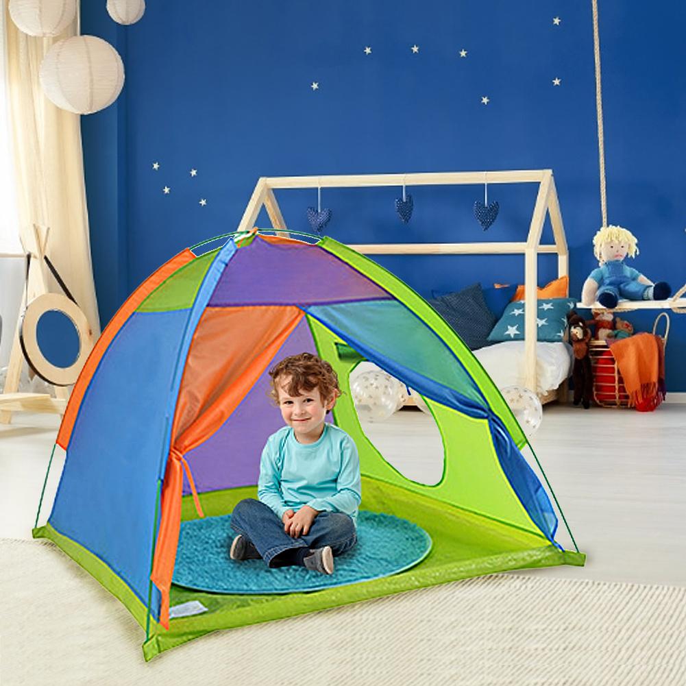 2020 namiot dla dzieci kryty gra na świeżym powietrzu dom przenośny zamek księżniczki niemowlę bawić się namiot dla dziec urodziny prezent na boże narodzenie 130x90cm