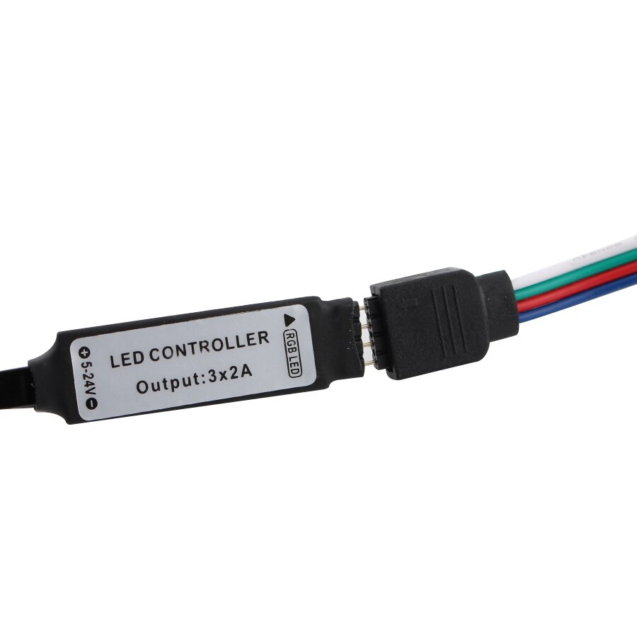 5v led strip rgb usb fjernbetjening ir  rf 5v usb led strip lys fjernbetjening trådløs controller 3 17 24 nøgle