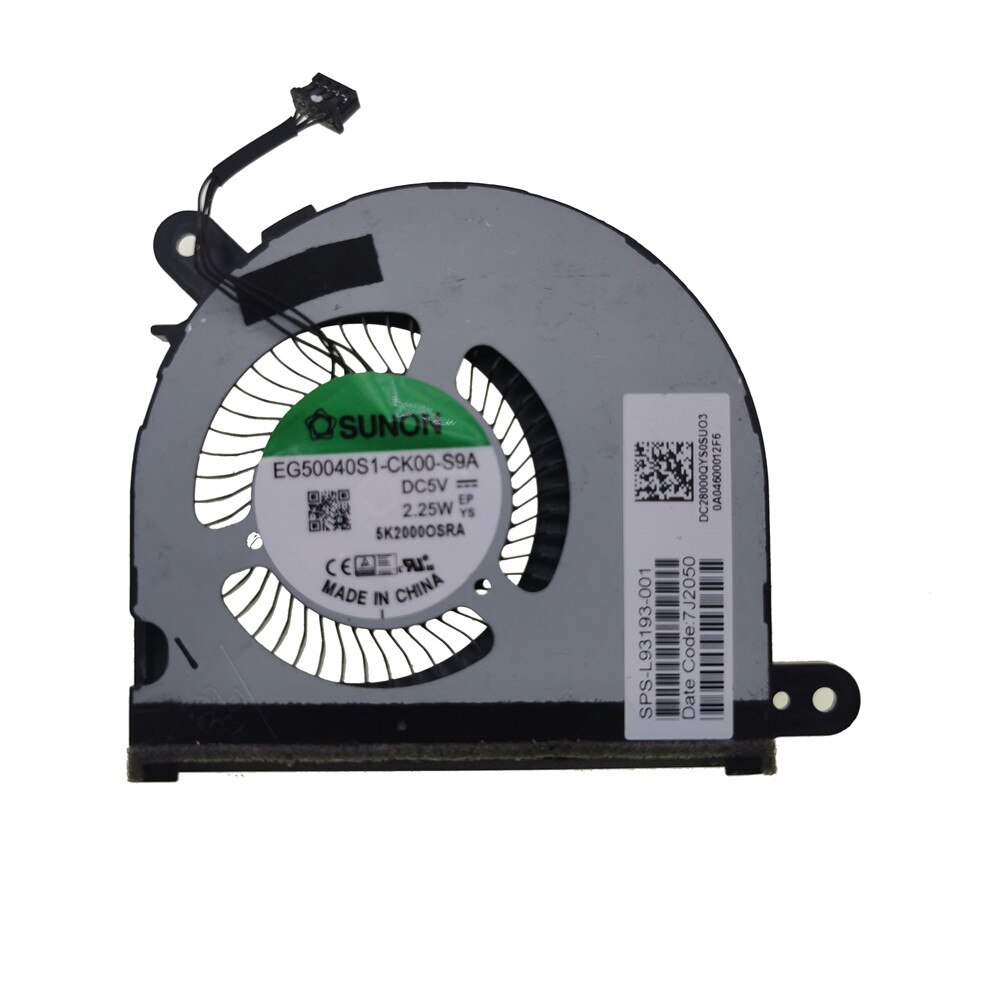 original CPU Cooling fan VIDEO GPU Cooling Fan left right Fan For HP ENVY X360 15M-ED TPN-C149 FAN L93193-001 L93194-001