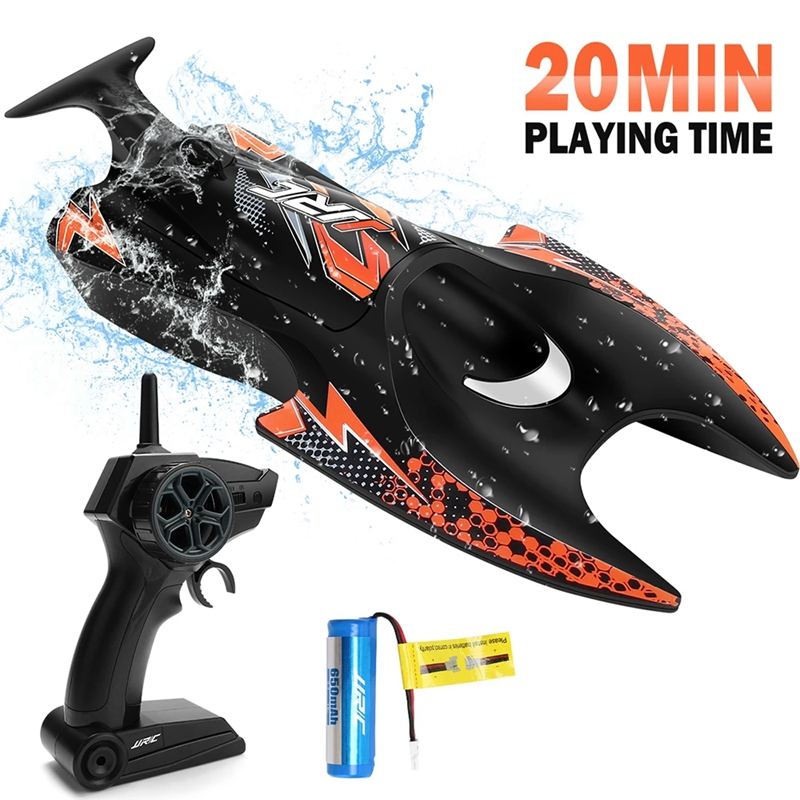 JJRC S6 RC Boat 2.4G Remote Control Speed mini Boats Dual Motors 10km/h 20 mins Using time RC Ship Speedboat Electric Toys