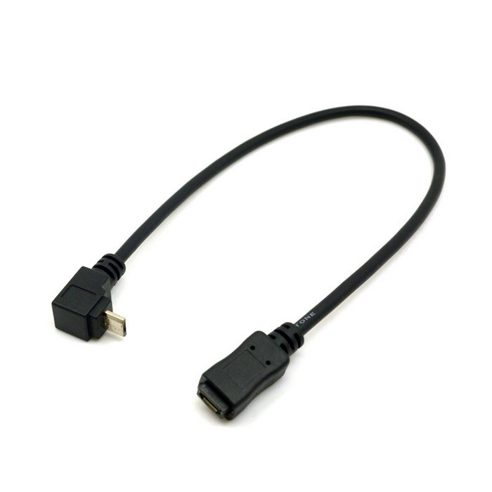 Micro USB extension cable 50cm 20cm 5pin V8 male to female extender for mobile phone tablet