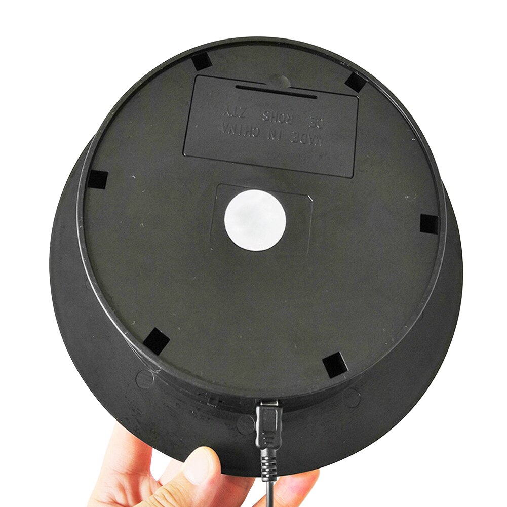 TOCADISCOS multifunción ABS para accesorios de joyería fotografía recargable por USB producto eléctrico coleccionable soporte de exhibición giratorio