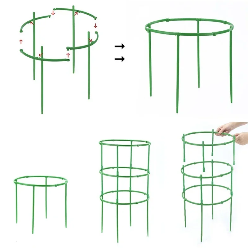 Anlage Unterstützung Stapel Garten Halbkreis Blume Stehen KäFeige Anlage Wachsen Befestigungs Stange Reben Klettern Halterung Einatz Halfter Bonsai Werkzeug Neue