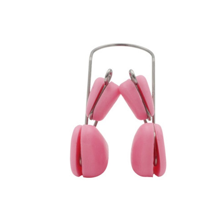 Pince pour affiner le nez, outil orthopédique pour soin du visage, relève et sculpte le nez, clip, massage et redresse, correcteur: Pink