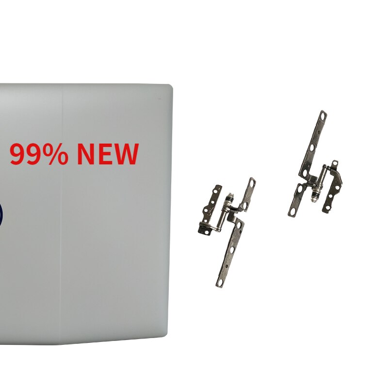 Dla Dell serii G G3 15 3590 tylna pokrywa TOP case LCD do laptopa powrót Cove 0747KP niebieski/czerwone logo 0YGCNV 03HKFN/pokrywa przednia/zawiasy L &amp; R: white A Hinges