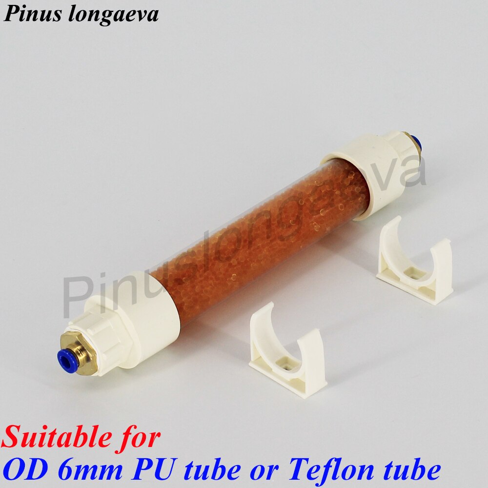 Pinus longaeva 130ml orange bleu 4 6 8 10 12 14 16mm filtre à gaz sécheur d'air à usage répété sécheur d'air et filtre pour l'ozone: Style 1 Orange