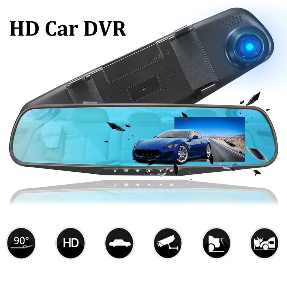 1080P Full HD Auto-Dashcam Mit Parküberwachung – Nachtsicht, G-Sensor, Für Mittelkonsole